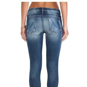 Mother Jeans: tequila truth cut in rascal wash
